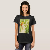 Alphonse Mucha Absinthe Robette T-Shirt (Vorne ganz)