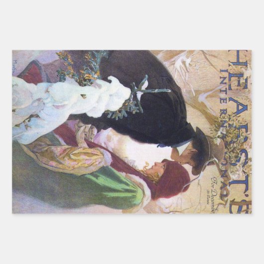 Alphonse Mucha, American Works Geschenkpapier Set (Vorderseite 3)