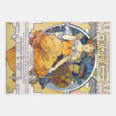 Alphonse Mucha, American Works Geschenkpapier Set (Vorderseite)