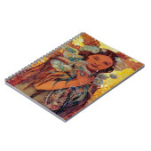 Alphonse Mucha - Amerikanische Ureinwohner Notizblock (Linke Seite)