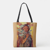 Alphonse Mucha - Amerikanische Ureinwohner Tasche (Rückseite)