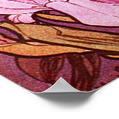 Alphonse Mucha Amethyst Poster (Ecke)