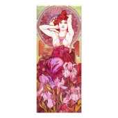 Alphonse Mucha Amethyst Print Fotodruck (Vorne)