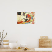 Alphonse Mucha Art Deco Poster (Küche)