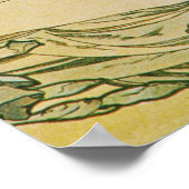 Alphonse Mucha Art Deco Poster (Ecke)