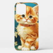 Alphonse Mucha Art Nouveau Cat Case-Mate iPhone Hülle (Rückseite)