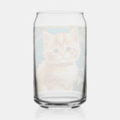 Alphonse Mucha Art Nouveau Cat Dosenglas (Rückseite)