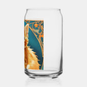 Alphonse Mucha Art Nouveau Cat Dosenglas (Links)