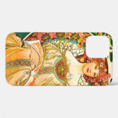 Alphonse Mucha Art Nouveau Daydream Case-Mate iPhone Hülle (Rückseite (Horizontal))
