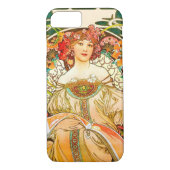 Alphonse Mucha Art Nouveau Daydream Case-Mate iPhone Hülle (Rückseite)