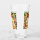 Alphonse Mucha Art Nouveau Daydream Glas (Rechts)