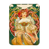 Alphonse Mucha Art Nouveau Daydream Magnet (Vertikal)