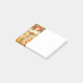 Alphonse Mucha Art Nouveau Daydream Post-it Klebezettel (angewinkelt)