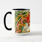 Alphonse Mucha Art Nouveau Daydream Tasse (Links)