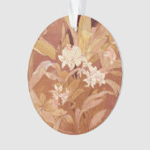 Alphonse Mucha Art Nouveau Floral Detail Ornament (Vorderseite)
