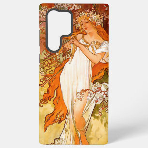 Alphonse Mucha Art Nouveau Frühling Samsung Galaxy Hülle