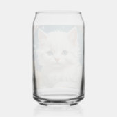 Alphonse Mucha Art Nouveau Kitten Dosenglas (Rückseite)