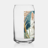 Alphonse Mucha Art Nouveau Kitten Dosenglas (Rechts)