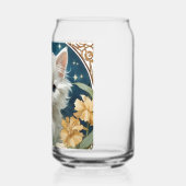 Alphonse Mucha Art Nouveau Kitten Dosenglas (Links)