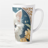 Alphonse Mucha Art Nouveau Kitten Milchtasse (Rechts)