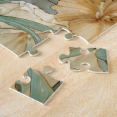 Alphonse Mucha Art Nouveau Kitten Puzzle (Seite)