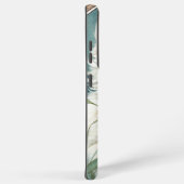 Alphonse Mucha Art Nouveau Kitten Samsung Galaxy Hülle (Rechte Seite)