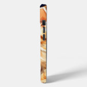 Alphonse Mucha Art Nouveau Orange Cat Case-Mate iPhone Hülle (Rückseite / Links)