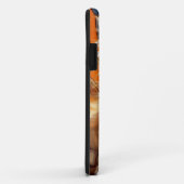 Alphonse Mucha Art Nouveau Orange Cat Case-Mate iPhone Hülle (Hinten/Rechts)