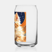 Alphonse Mucha Art Nouveau Orange Cat Dosenglas (Links)