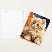 Alphonse Mucha Art Nouveau Orange Cat Planer (Anzeige)