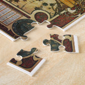 Alphonse Mucha Art Nouveau Poster La Plume Puzzle (Seite)