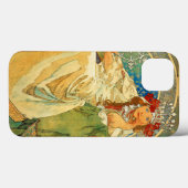 Alphonse Mucha Art Nouveau Princess Hyacinth Case-Mate iPhone Hülle (Rückseite (Horizontal))