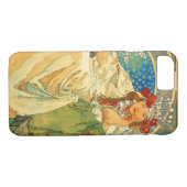 Alphonse Mucha Art Nouveau Princess Hyacinth Case-Mate iPhone Hülle (Rückseite (Horizontal))