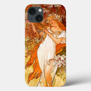Alphonse Mucha Art Nouveau Spring Case-Mate iPhone Hülle