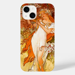 Alphonse Mucha Art Nouveau Spring Case-Mate iPhone 14 Hülle