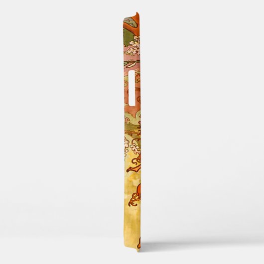 Alphonse Mucha Art Nouveau Spring Case-Mate iPhone Hülle (Rückseite / Rechts)