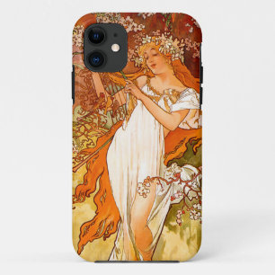 Alphonse Mucha Art Nouveau Spring Case-Mate iPhone Hülle