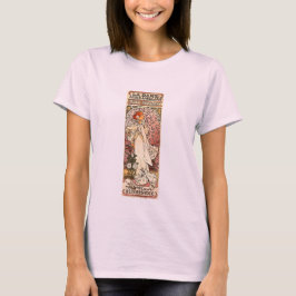 Alphonse Mucha Art Nouveau T-Shirt