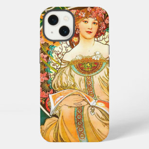 Alphonse Mucha Art Nouveau Tagtraum iPhone 13 Hülle
