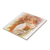 Alphonse Mucha Art Nouveau Tiles Fliese (Seite)
