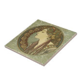 Alphonse Mucha Art Nouveau Tiles Fliese (Seite)