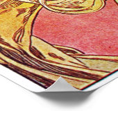 Alphonse Mucha Art Nouveau Vintage Poster (Ecke)