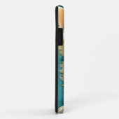 Alphonse Mucha Art Nouveau White Cat Case-Mate iPhone Hülle (Hinten/Rechts)
