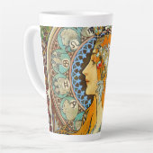 Alphonse Mucha Art Nouveau Zodiac Milchtasse (Linke Ecke)