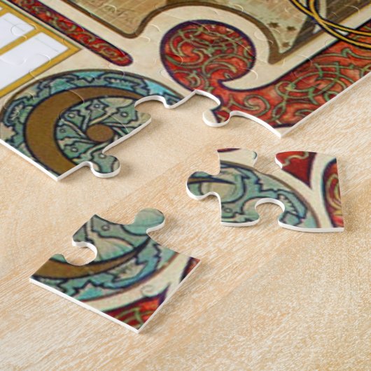 Alphonse Mucha Art Nouveau Zodiac Puzzle (Seite)