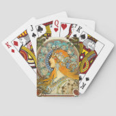 Alphonse Mucha Art Nouveau Zodiac Spielkarten (Rückseite)