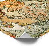Alphonse Mucha Art Poster (Ecke)