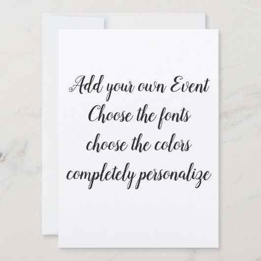 Alphonse Mucha Artwork Einladung (Rückseite)