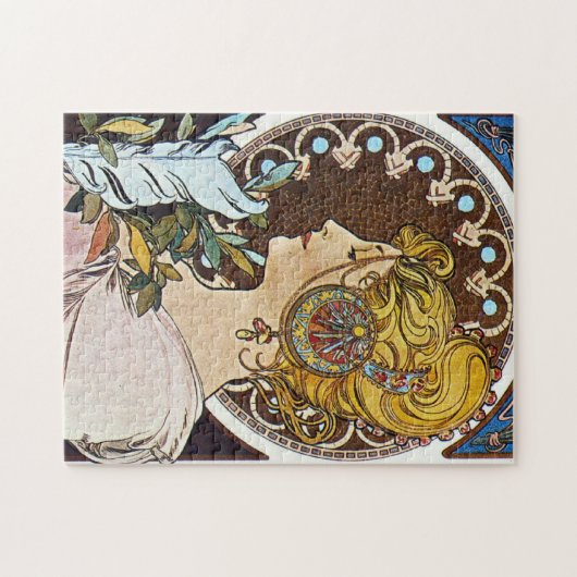 Alphonse Mucha Artwork Puzzle (Horizontal)