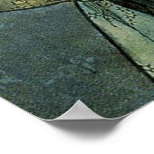 Alphonse Mucha Atemberaubende Jugendstil-Frau #18 Poster (Ecke)